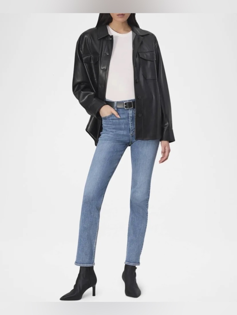 rag & bone Wren high-rise slim straight / Size 27 / EUC